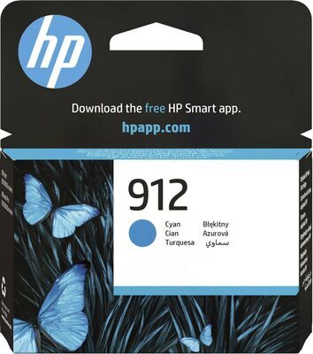 HP - 912 Cyan Original Ink