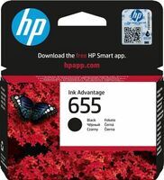 HP - 655 Black Original Ink