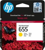 HP - 655 Yellow Original Ink