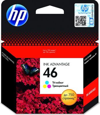 HP - 46 Tri-Color Original Ink