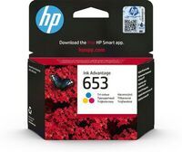 HP - 653 Tri-Color Original Ink