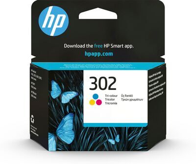 HP - 302 Tri-Color Original Ink