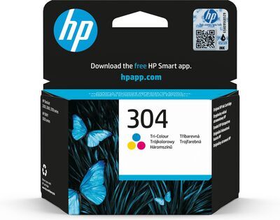 HP - 304 Tri-Color Original Ink