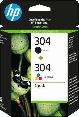 HP - 304 2-Pack Black/Tri-Color