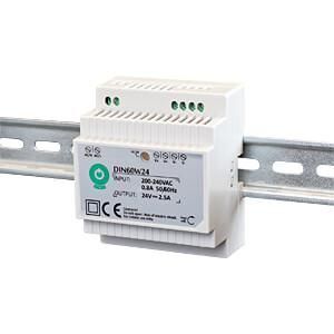 Noname - DIN-RAIL 24V/2.5A, 60W POWER