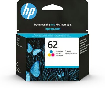 HP - 62 Tri-Color Original Ink