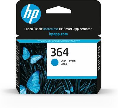 HP - 364 Cyan Original Ink