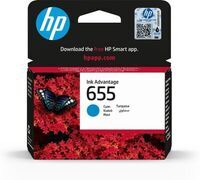 HP - 655 Cyan Original Ink