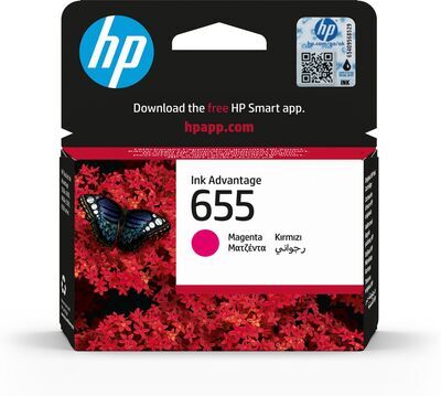 HP - 655 Magenta Original Ink