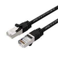 Lanview - CAT6A S/FTP 1,5m Black LSZH,