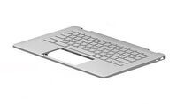 HP - Silver top cover with backlit