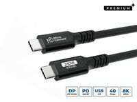 MicroConnect - USB-C to USB-C cable 2m