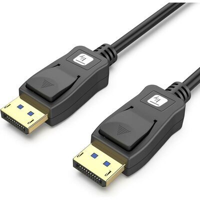 Techly - Displayport Cable 1 M Black