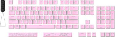 HP - Pink Double Shot PBT Keycaps