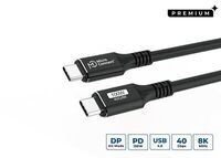 MicroConnect - USB-C to USB-C cable 1,5m