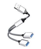 MicroConnect - USB-A to 2x USB-A Female,