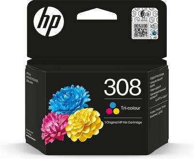 HP - 308 Tri-Color Original Ink