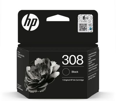 HP - 308 Black Original Ink