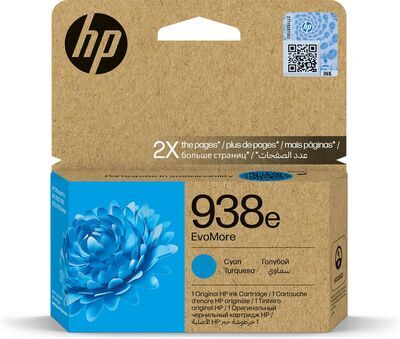 HP - 938E Evomore Cyan Original