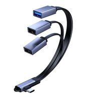MicroConnect - USB-C Angled splitter cable