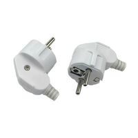 MicroConnect - Angled schuko power plug,