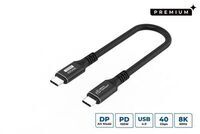 MicroConnect - USB-C to USB-C cable 0.15m