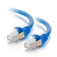 Mercodan - KAT6A S/FTP 10m, Bl�,