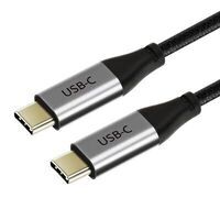Cabletime - USB-C kabel, 1,0m, USB-C: Han
