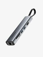Cabletime - USB-C Dock, 7 ports, 2x USB-A