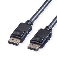 Roline - DISPLAYPORT KABEL SORT 3,0M,
