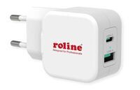 Roline - USB WALL CHARGER EURO PLUG, 2