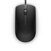 Dell - Optical Mouse-MS116 Black