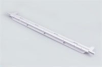 Glasplattenleiste, Upo Kühl- & Gefrierschrank - 21 mm x 490 mm x B:54 mm / A:27 mm