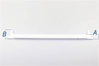 Glasplattenleiste, Upo Kühl- & Gefrierschrank - 21 mm x 490 mm x B:54 mm / A:27 mm