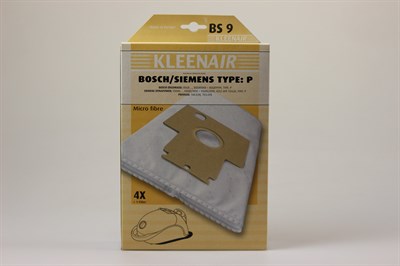 Staubsaugerbeutel, Siemens Staubsauger - Kleenair BS9 (Typ P)