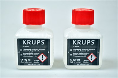 Flüssige Reinigungsmittel, Krups Espressomaschine - XS9000 (2 Stck)